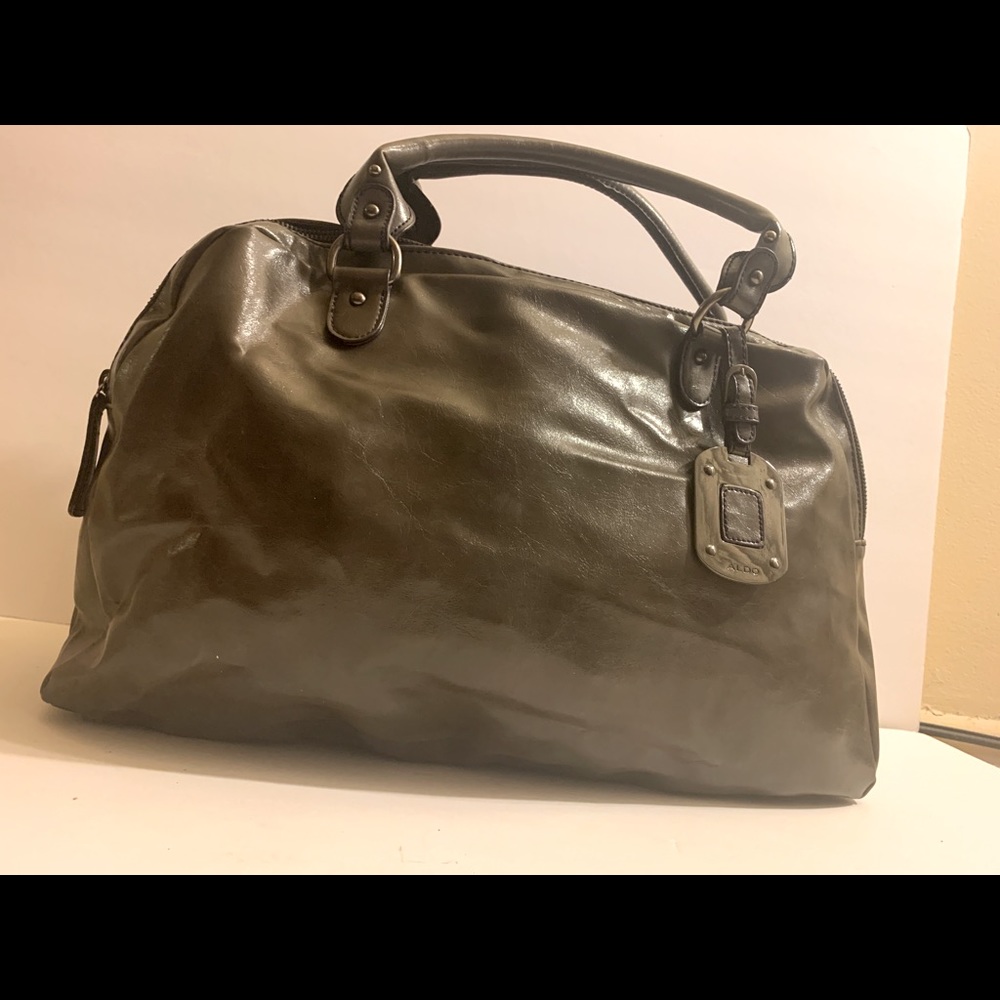 Aldo Dark Gray Handbag/Laptop/Travel Bag